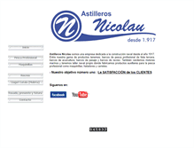 Tablet Screenshot of nicolau.es